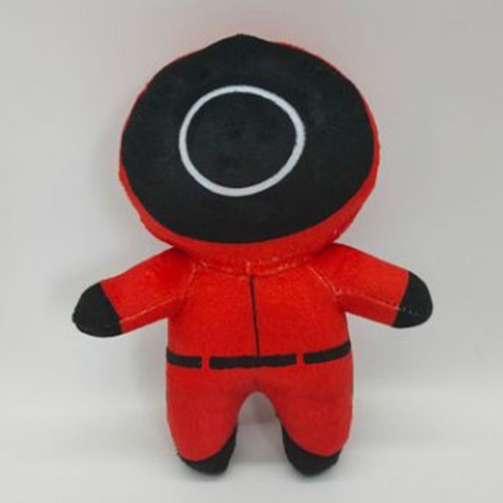 {Hang hang} Squid game alarm clock resin decoration 123 wooden figure