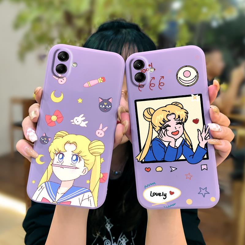 cute%20Skin%20feel%20silicone%20Phone%20Case%20For%20Samsung%20Galaxy%20A05/SM-A055F%20Fashion%20Design%20TPU%20Phone%20lens%20protection%20Solid%20color%20-%20Image%206