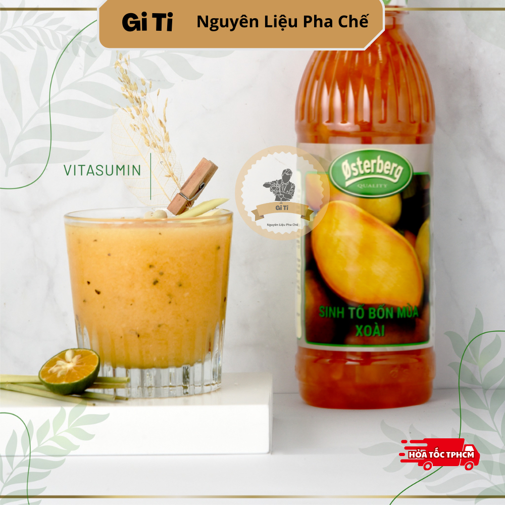 Sinh Tố Xoài Osterberg 1L | Mứt | Puree