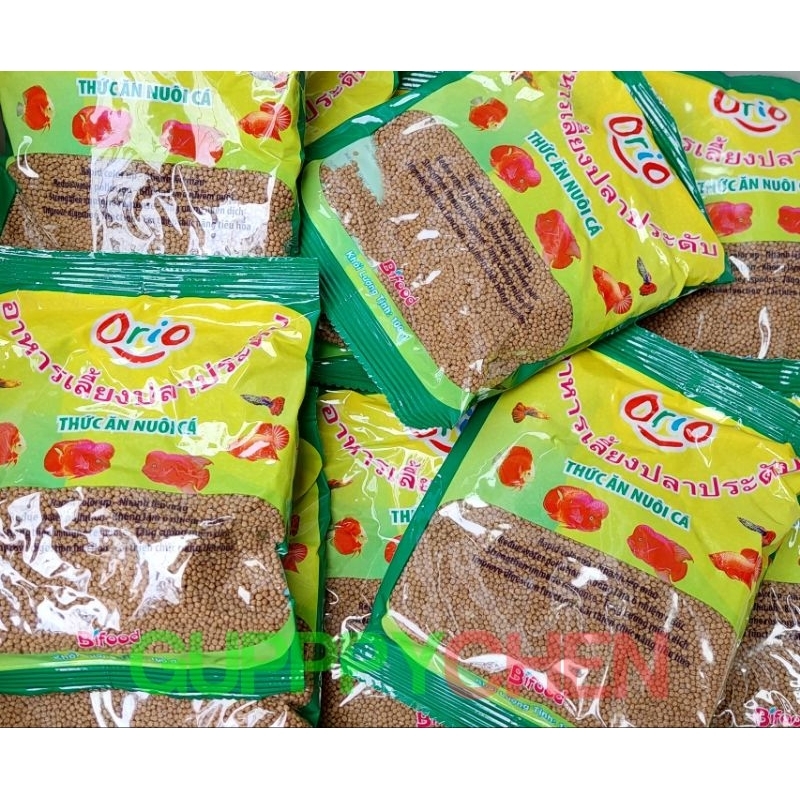 Cám orio gói 100gram - thức ăn cao cấp cho cá cảnh