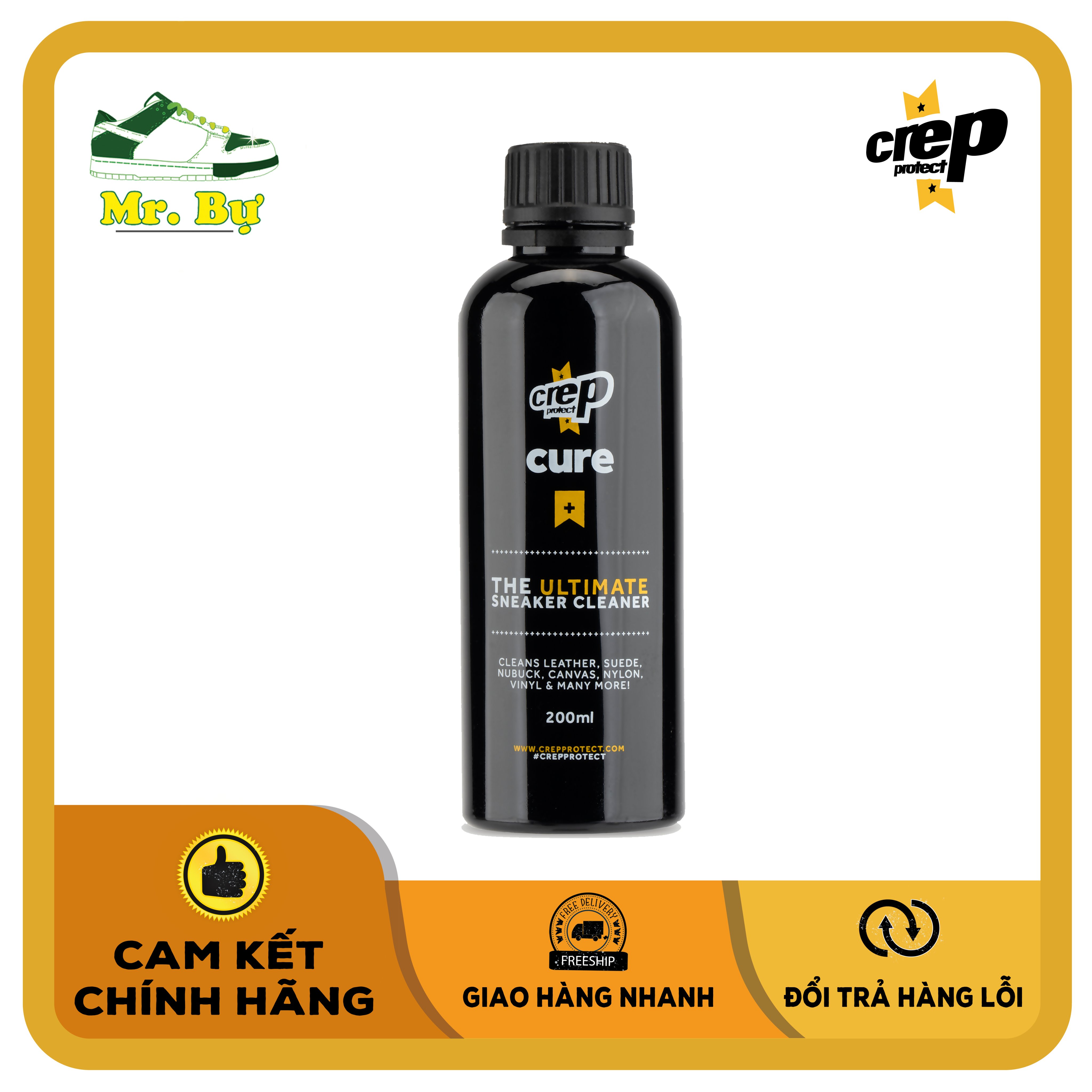 DD vệ sinh giày Crep Protect 200ml Can