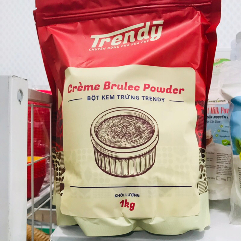 Bột kem trứng Trendy gói 1kg