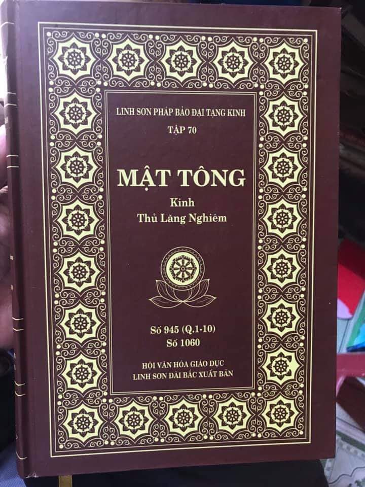 Sách Mật Tông Kinh Thủ Lăng Nghiêm
