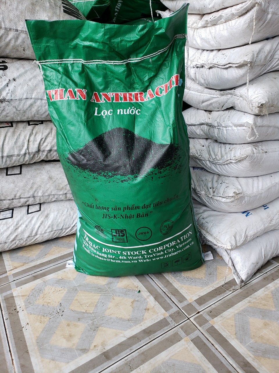 [HCM] 5kg than lọc nước anthracite ( antraxit)