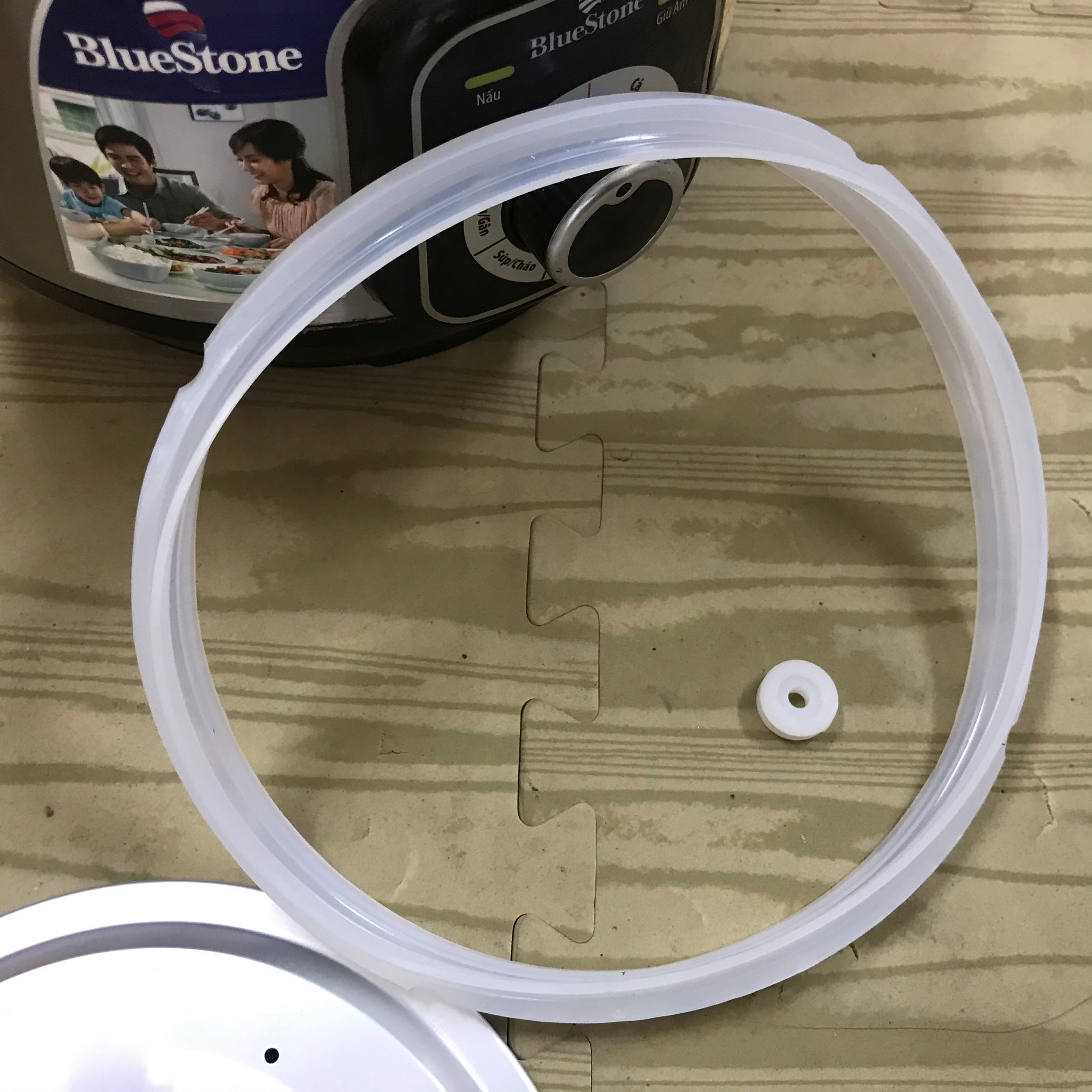 Gioăng nồi áp suất điện Bluestone 24cm - combo 3 cái