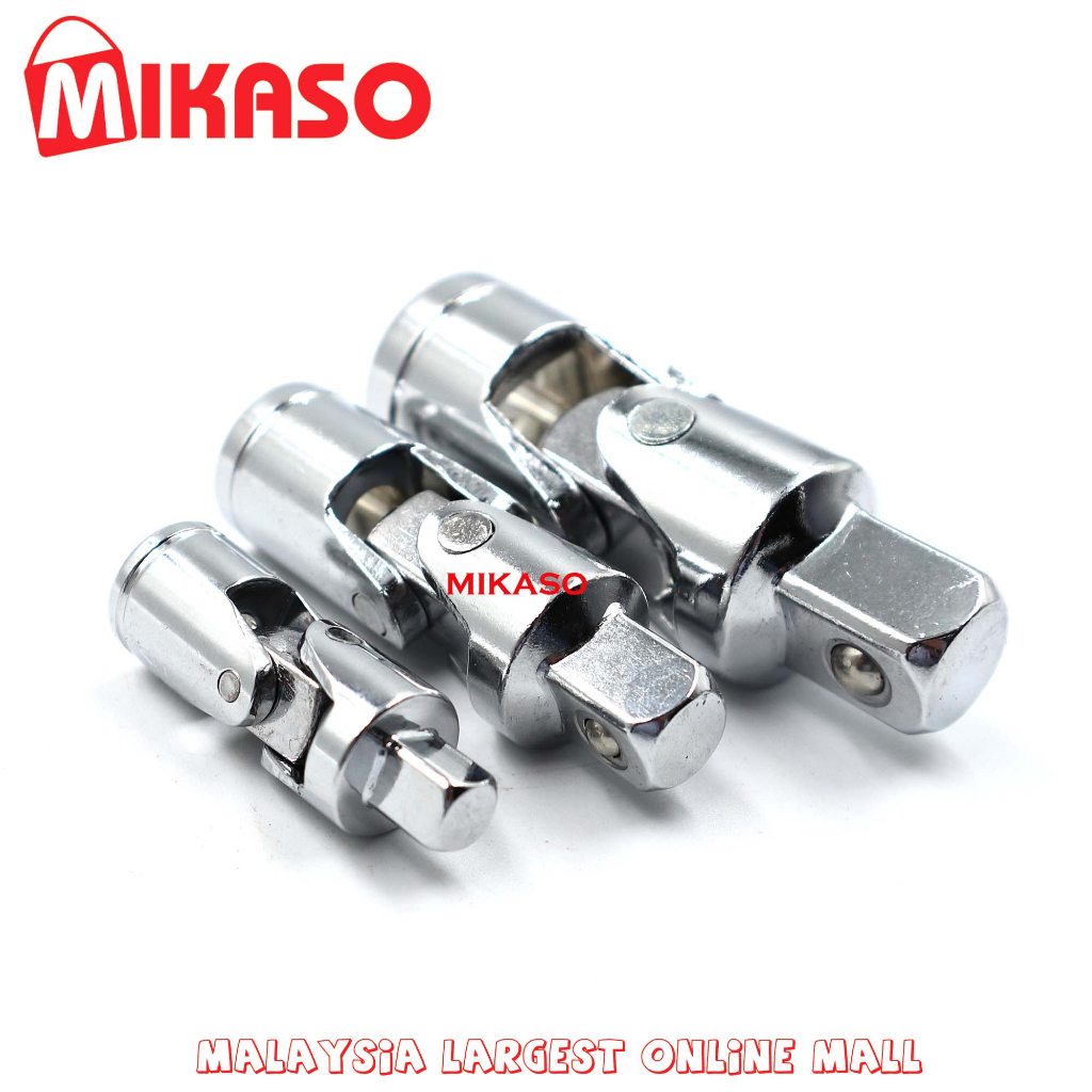 ♘Saiz 14 38 12 Universal Joint Adapter Set CRV Swivel Ratchet Extension