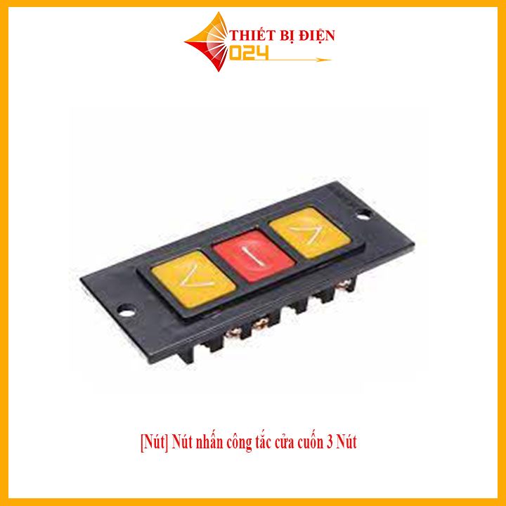 Nút nhấn công tắc cửa cuốn 3 Nút
