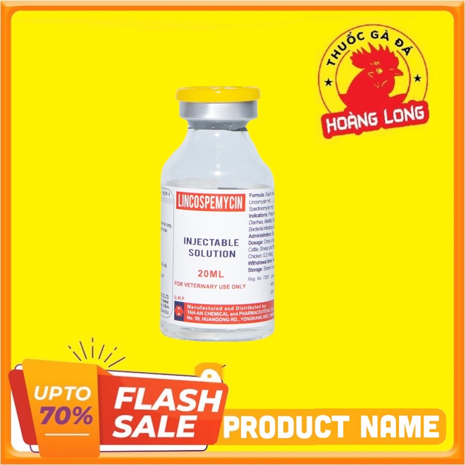 HL LINCOSPEC Đài Loan chai 20ml khò khè gà đá