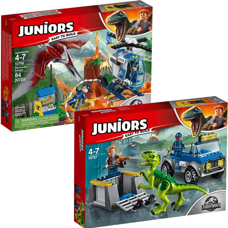 Juniors 10757 Lego 10757 Jurassic World Raptor Rescue Truck 10757