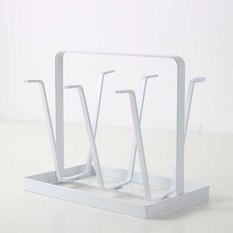 vita Cup Drying Rack Stand, Metal Steel Mug Holder Hanger Kitchen Stand Organizer Drinkware
