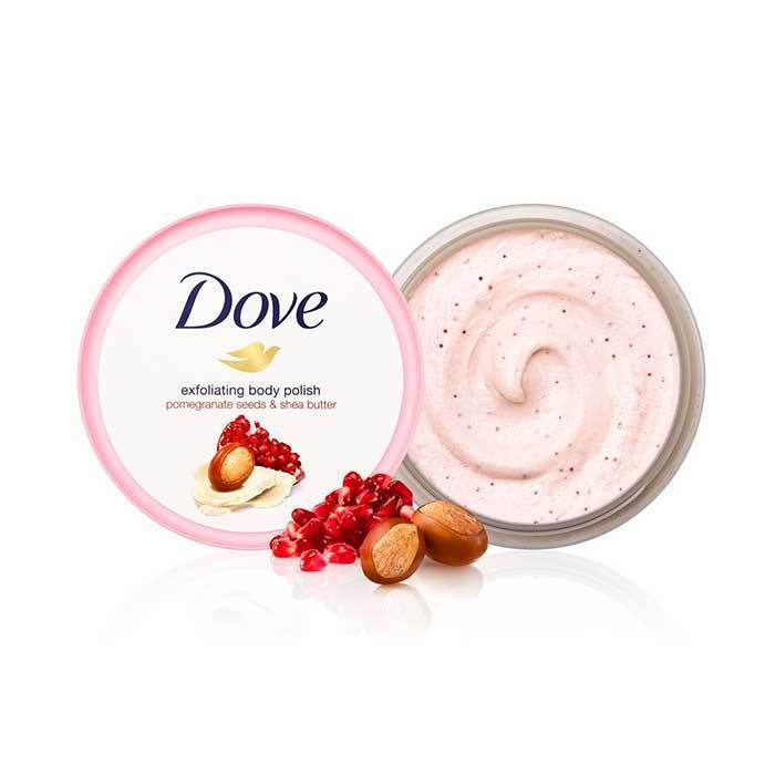 Tẩy tế bào da chết body Dove Exfoliating Body Polish 225ml
