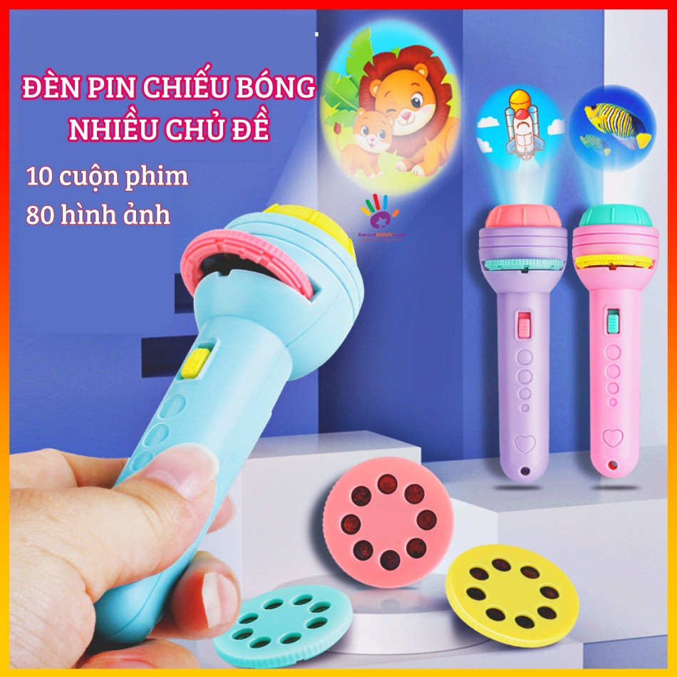 ĐÈN PIN HÌNH CHIẾU- 80 HÌNH