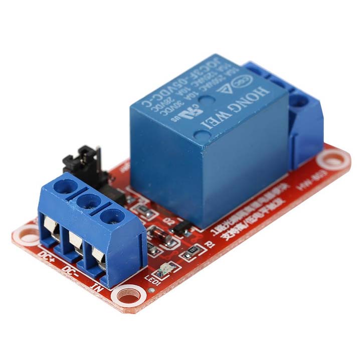 Module relay 5v 1/2/4 kênh 10a cách ly quang 2 mức điều khiển high / low