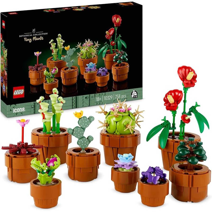 10329 Lego Creator Expert Botanical Collection Tiny Plants - Đồ chơi lắp ráp Chậu hoa mini