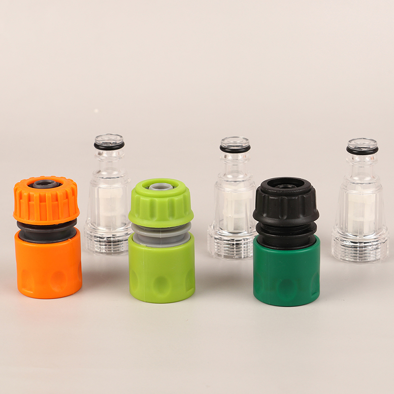 Water Connector +filter Accessories Car Washer Adapter Pressure Washer Filters Nets Hose Pipe Fitting Nozzle Garden. 