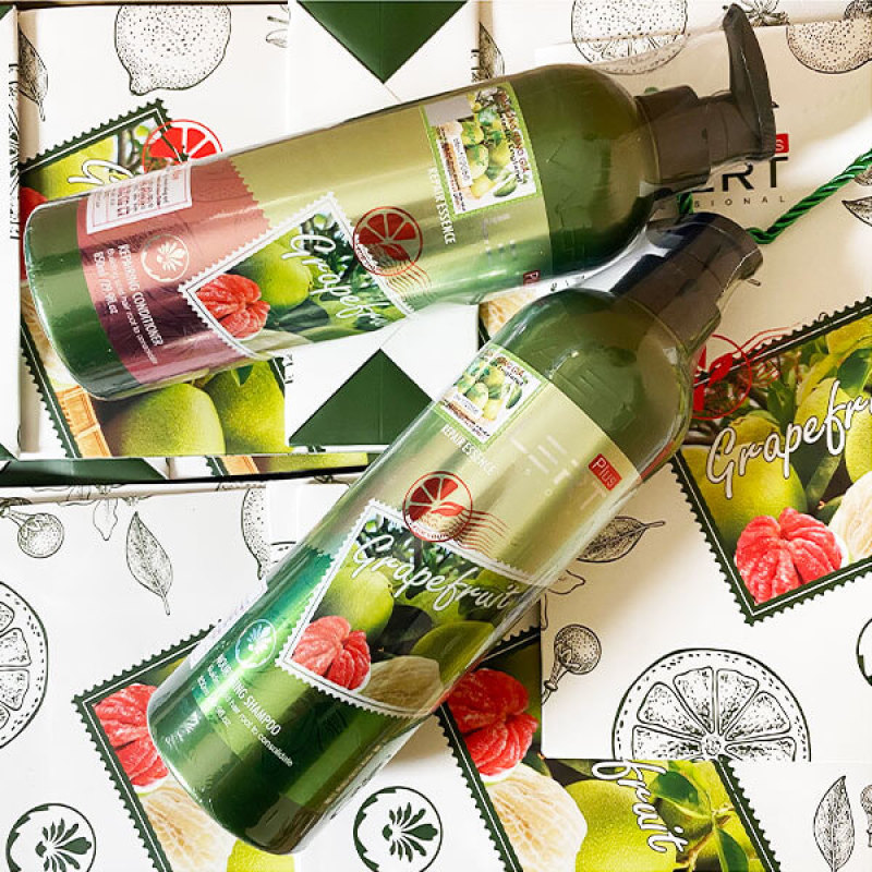 Bộ Dầu Gội Bưởi Grapefruit Ngăn Rụng Tóc Kích Mọc Tóc