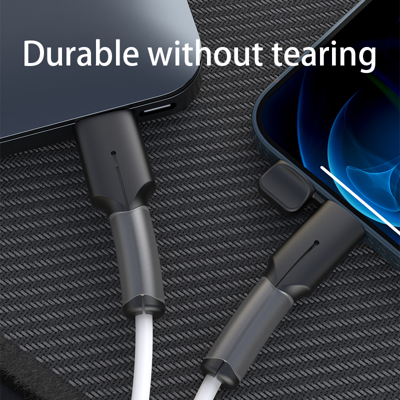 [Cho iPhone 15] bảo vệ cáp dữ liệu cáp tổ chức cuộn dây tổ chức bìa cho Apple/iPhone sạc USB Dây cáp Giá để điện thoại Phụ kiện