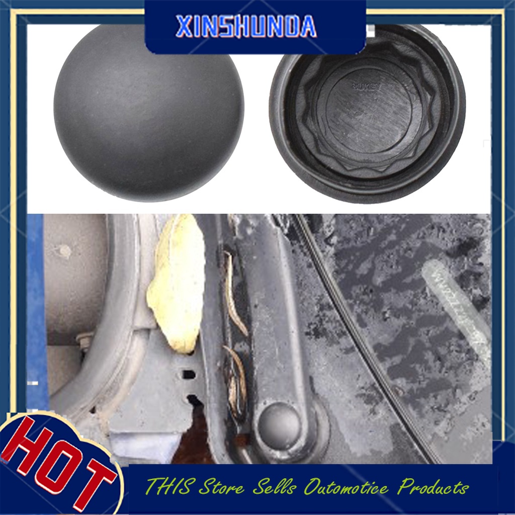 XSD 2Pcs Kính chắn gió phía trước xe cánh tay gạt nước nút bịt đai ốc Bolt Bìa