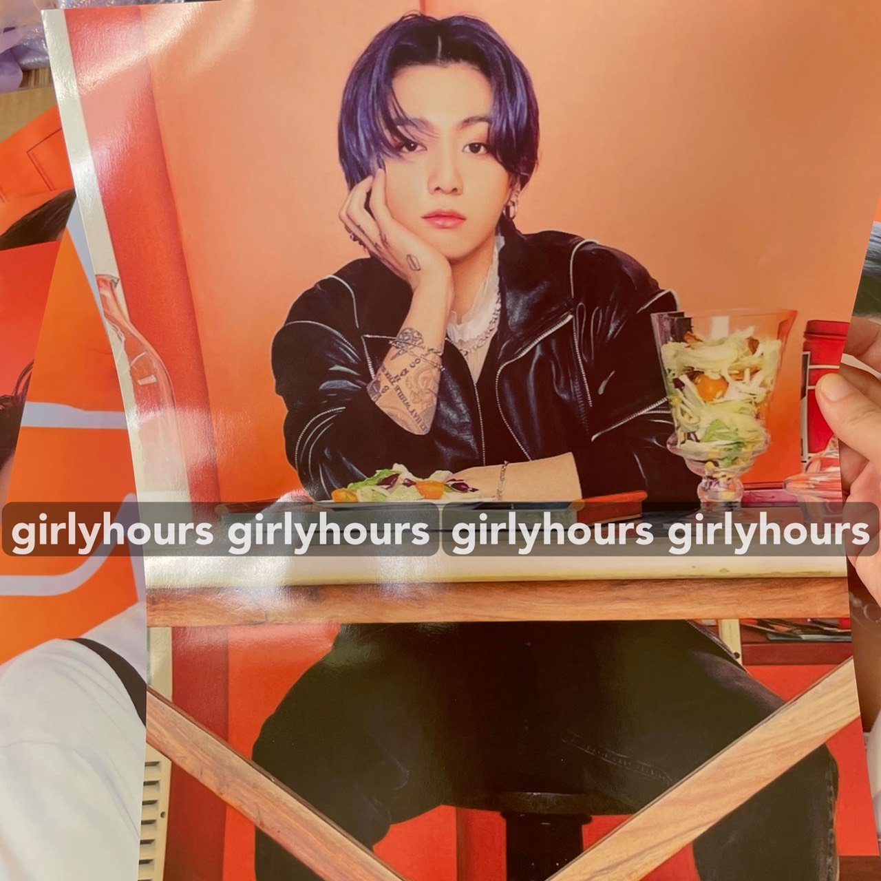 [HCM]Combo 8 tấm poster BTS khổ A3 Butter mới