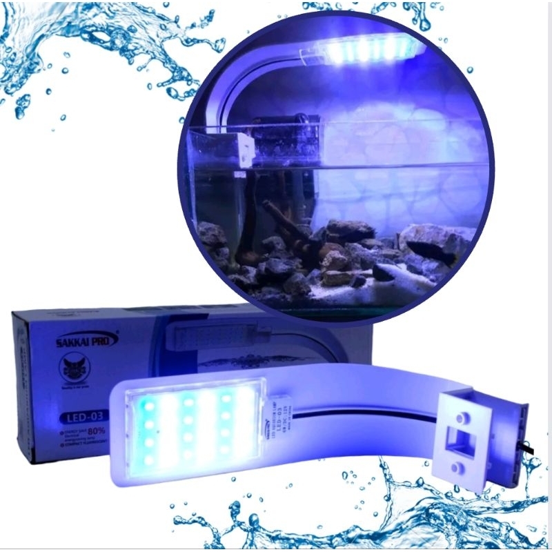 Lampu aquarium aquascape LED SAKKAI PRO 03