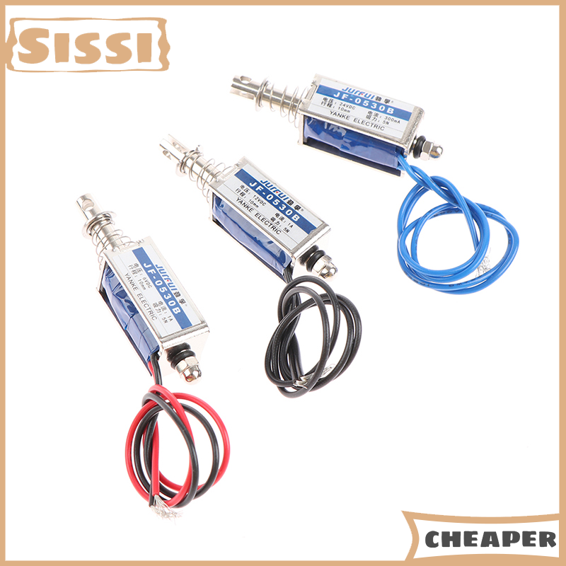 Sissi DC 6V 12V 24V xolenoit từ đẩy kéo khung mở châm điện 0530B