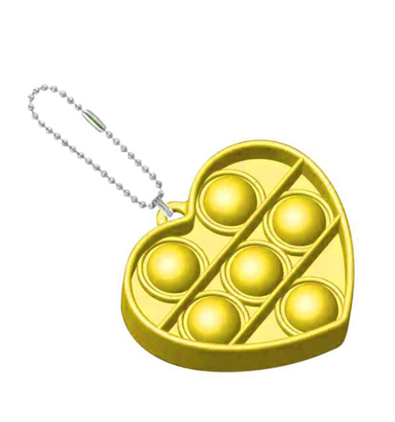 【Hot demand】【Hot demand】Mini Push Pop Bubble Sensory Toy Key Chain ...