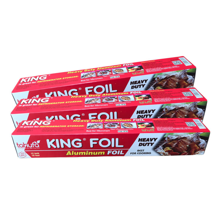 Cuộn giấy bạc nướng đồ ăn King Foil