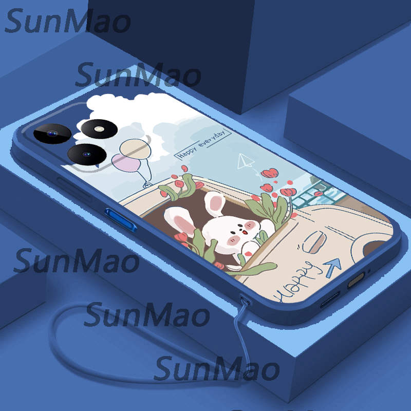 Casing Realme Note 50 phone case Camera Full Package Square protective cover CHA14