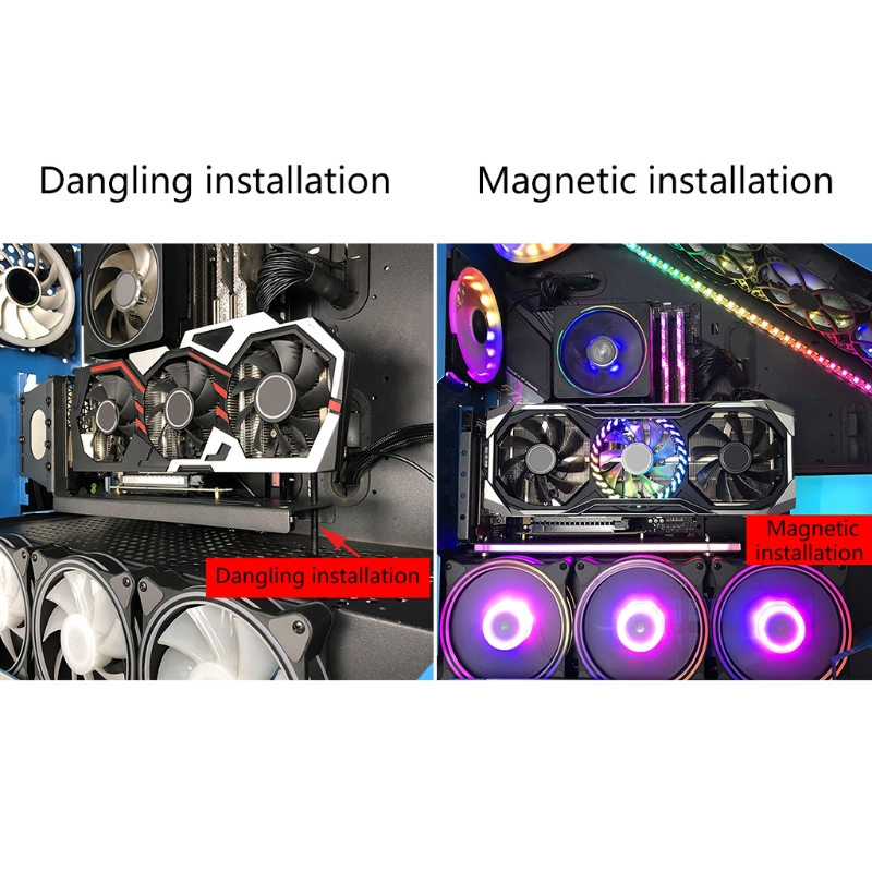 Vga Graphics Standing Holder Vertical Gpu Bracket -E Riser | Daraz.lk