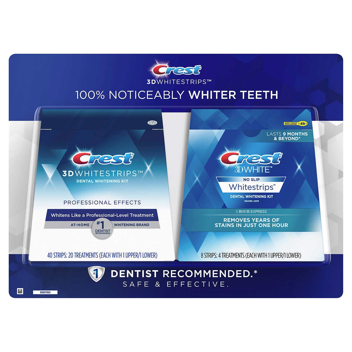 [COMBO 2 HỘP]Miếng Dán Trắng Răng 3D White Teeth Whitening Strip MDR01