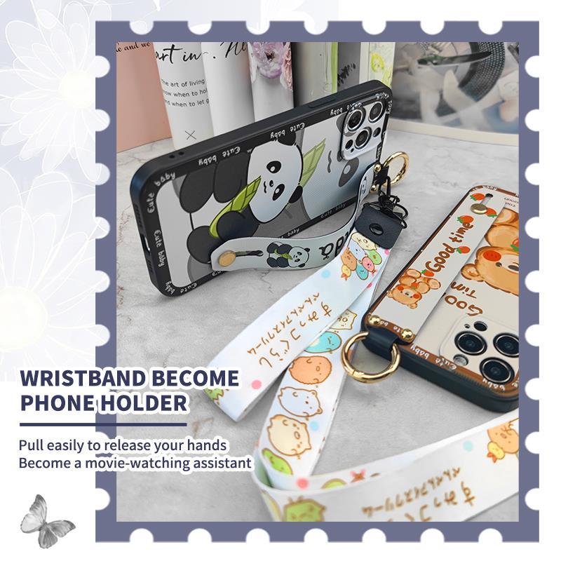 Soft%20case%20Phone%20Holder%20Phone%20Case%20For%20Huawei%20Nova%205/Nove%205%20Pro%20ring%20Back%20Cover%20Lanyard%20Cute%20Waterproof%20Silicone%20Cartoon%20-%20Image%202