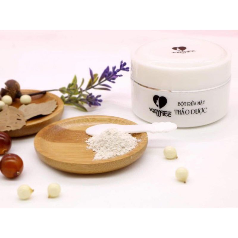 Bột rửa mặt thảo dược Yody White Phương Anh