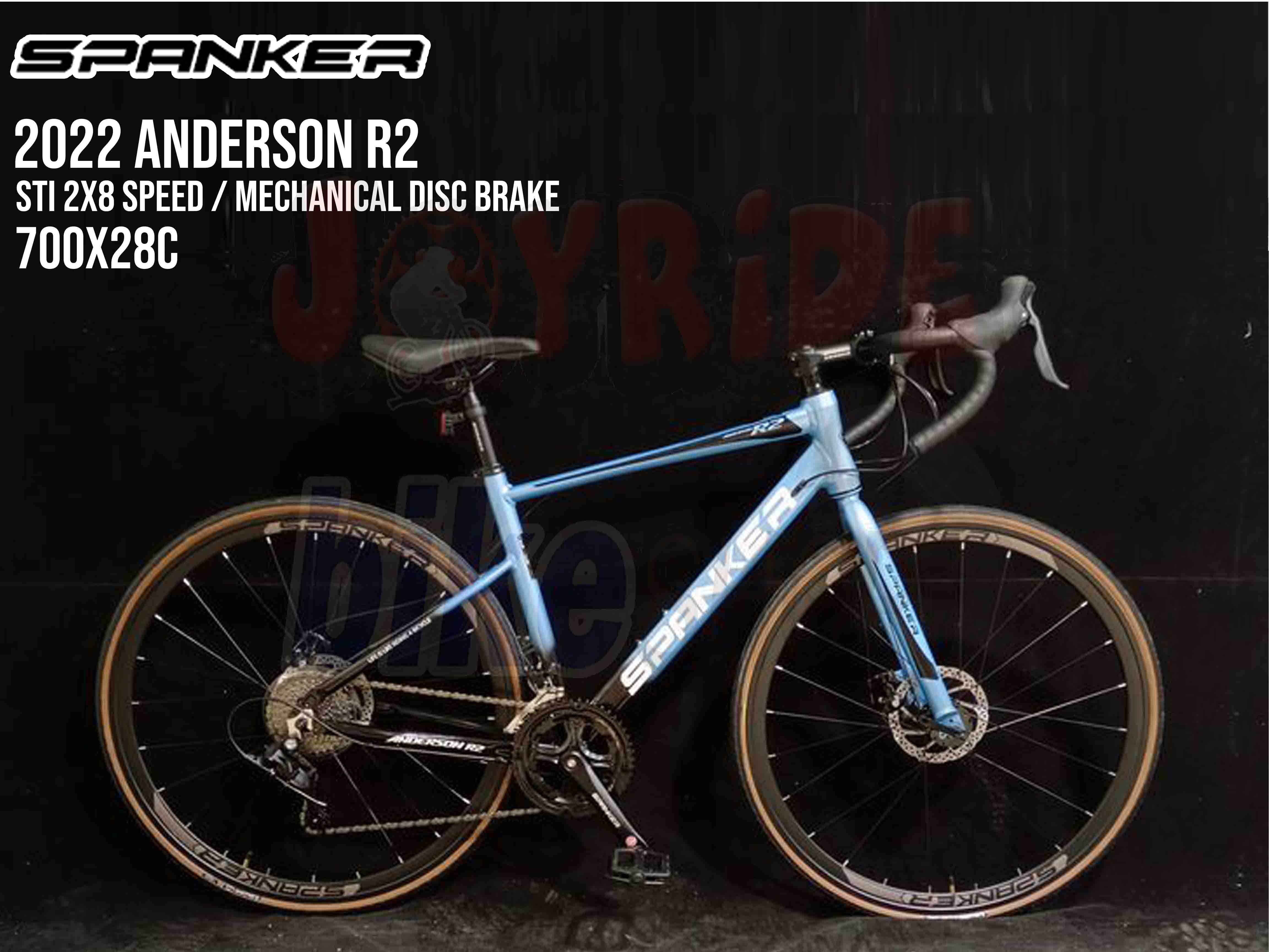 2022 SPANKER ANDERSON R2 STI ROADBIKE SPECS: ▪️Frame
