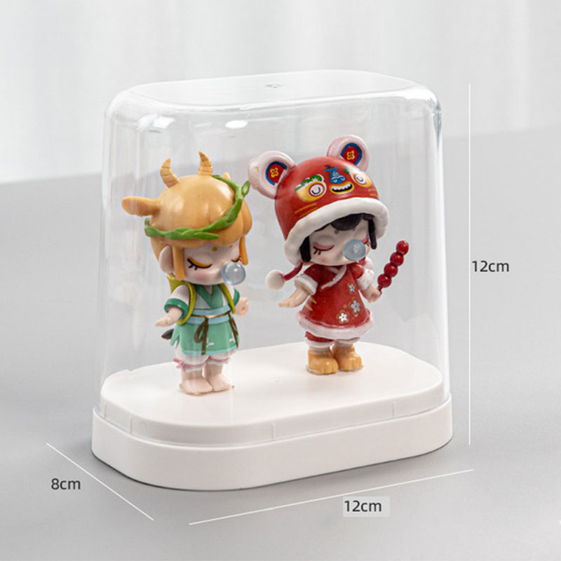 Blind box storage display box, bubble mart hand-office doll doll, transparent shelf storage, dustproof display wall