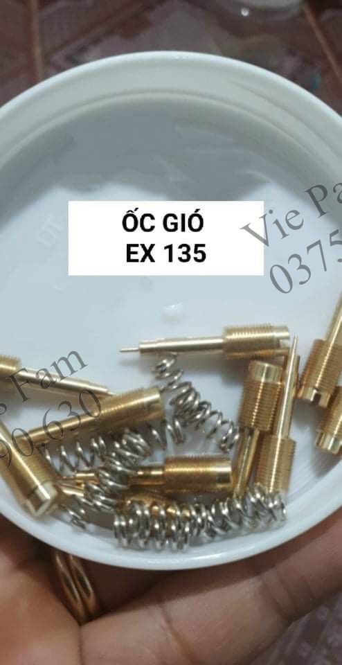 Ốc chỉnh gió xe exciter 135 côn tay 5 số 2011-2014/ ốc chỉnh garanti xe exciter 135 côn tay 5 số 2011-2014