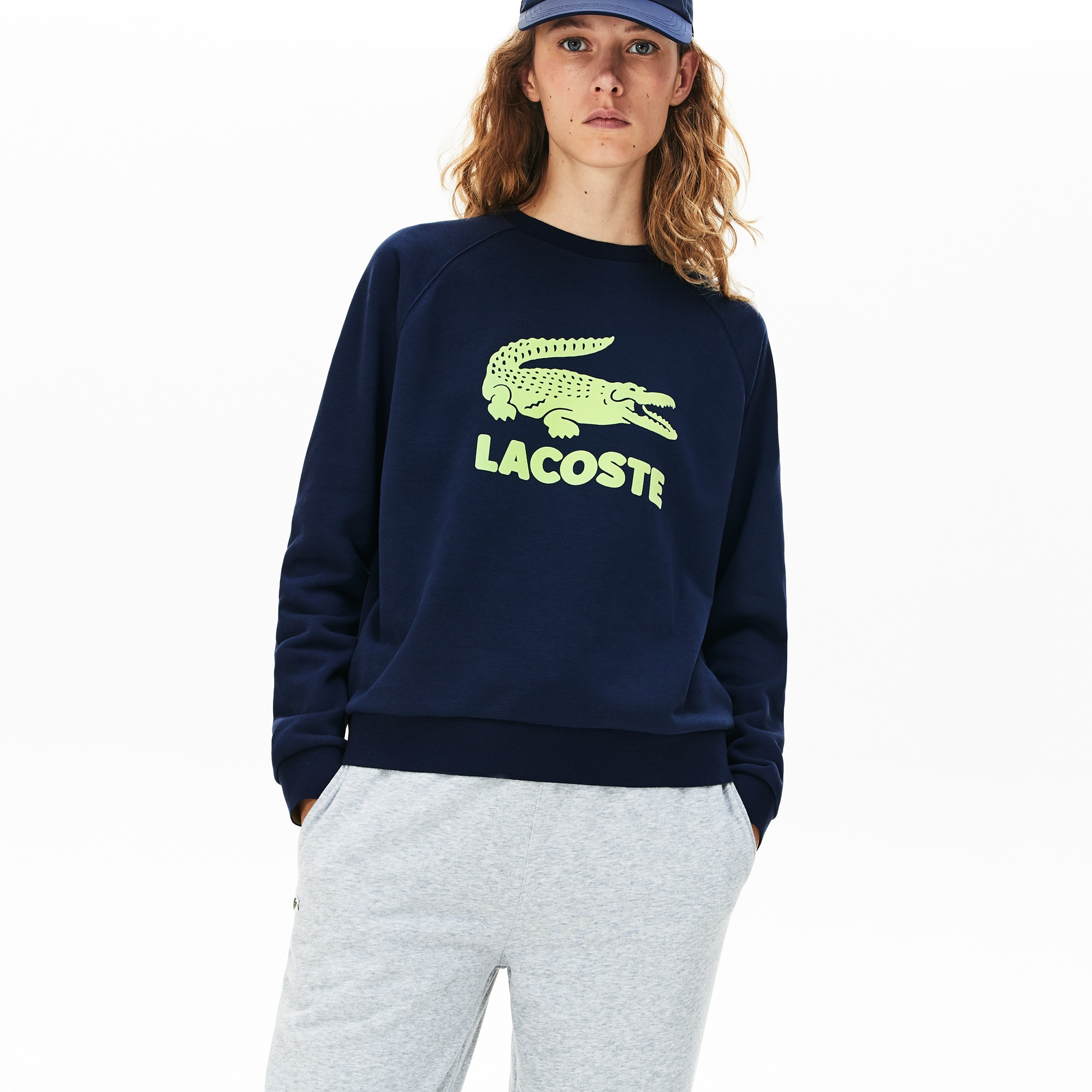 lacoste womens sweatshirt