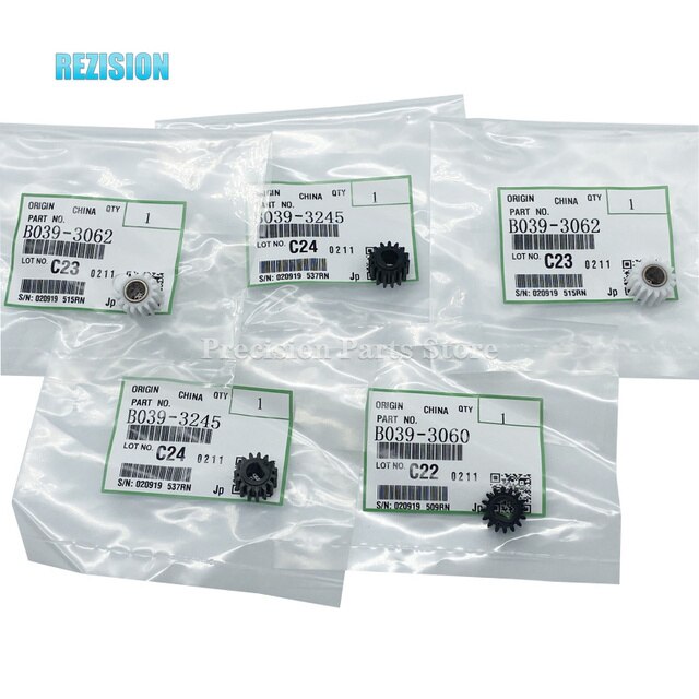 B039-3062 B039-3060 B039-3245 Developer Gear Kit Set Ricoh Aficio 1015