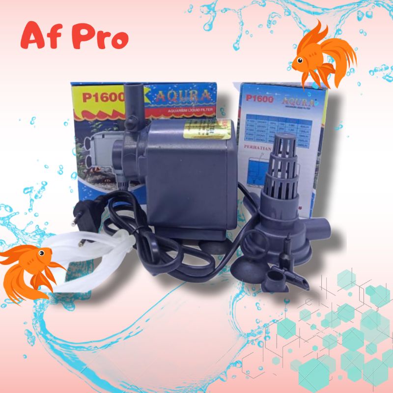 Pompa aquarium hidroponik AQURA P 1600