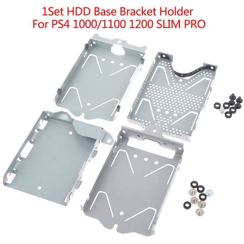 1Set%20Hard%20Disk%20Drive%20HDD%20Base%20Bracket%20Mounting%20Bracket%20Holder%20Frame%20with%20Screws%20For%20PS4%201000/1100%201200%20SLIM%20PRO%20ConsoleA%20JUE%20-%20Image%202