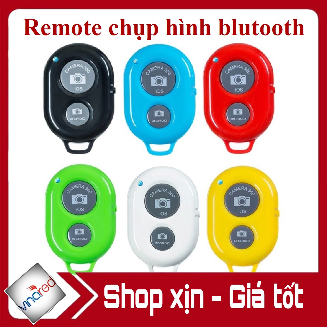 Remote chụp hình cho điện thoại, máy ảnh ( GIAO MÀU NGẪU NHIÊN )