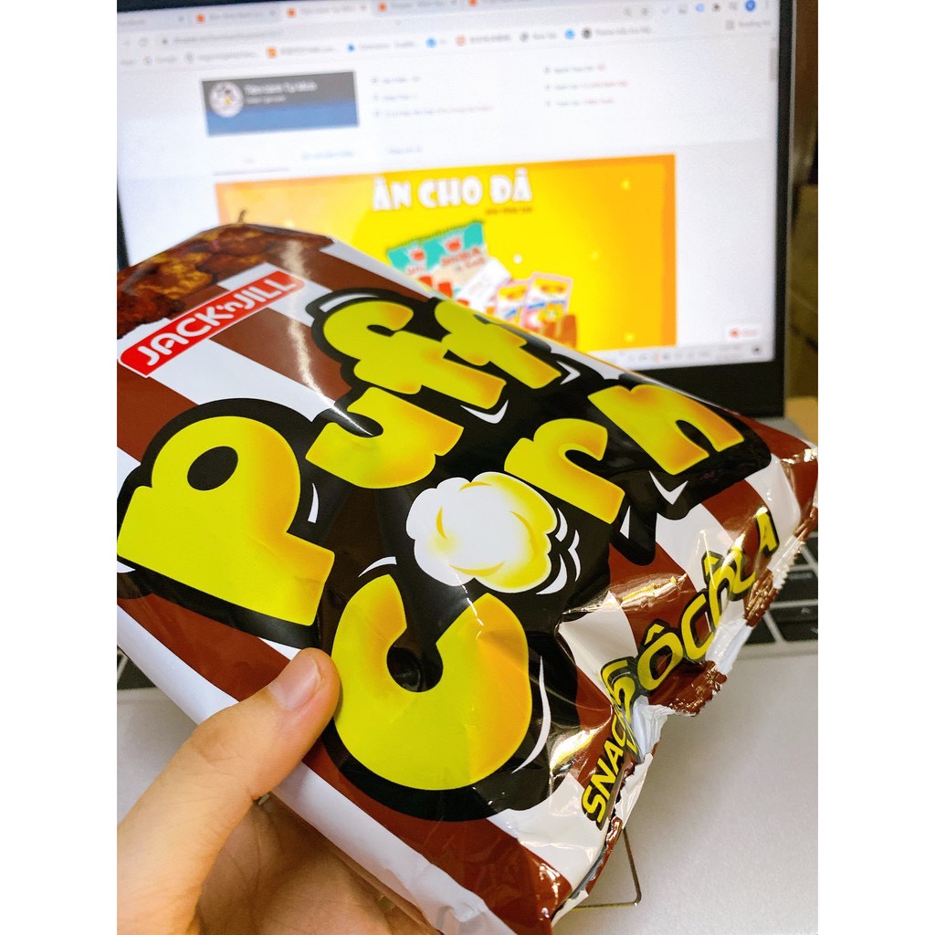 Bánh Snack Puff Corn Chocolate 45g