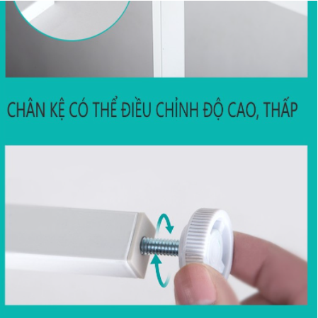 Kệ sắt YTC để đồ 4 tầng đa dụng thiết kế Ikea-K4T01