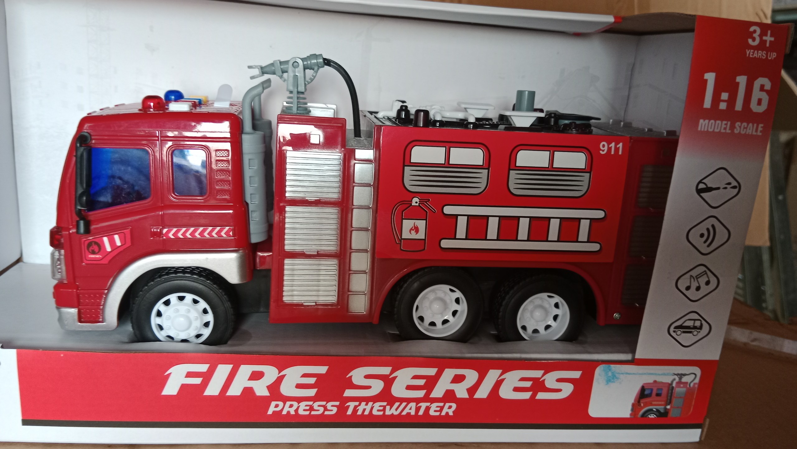 Xe cứu Hỏa phun nước  HUNTERSON TOYS
