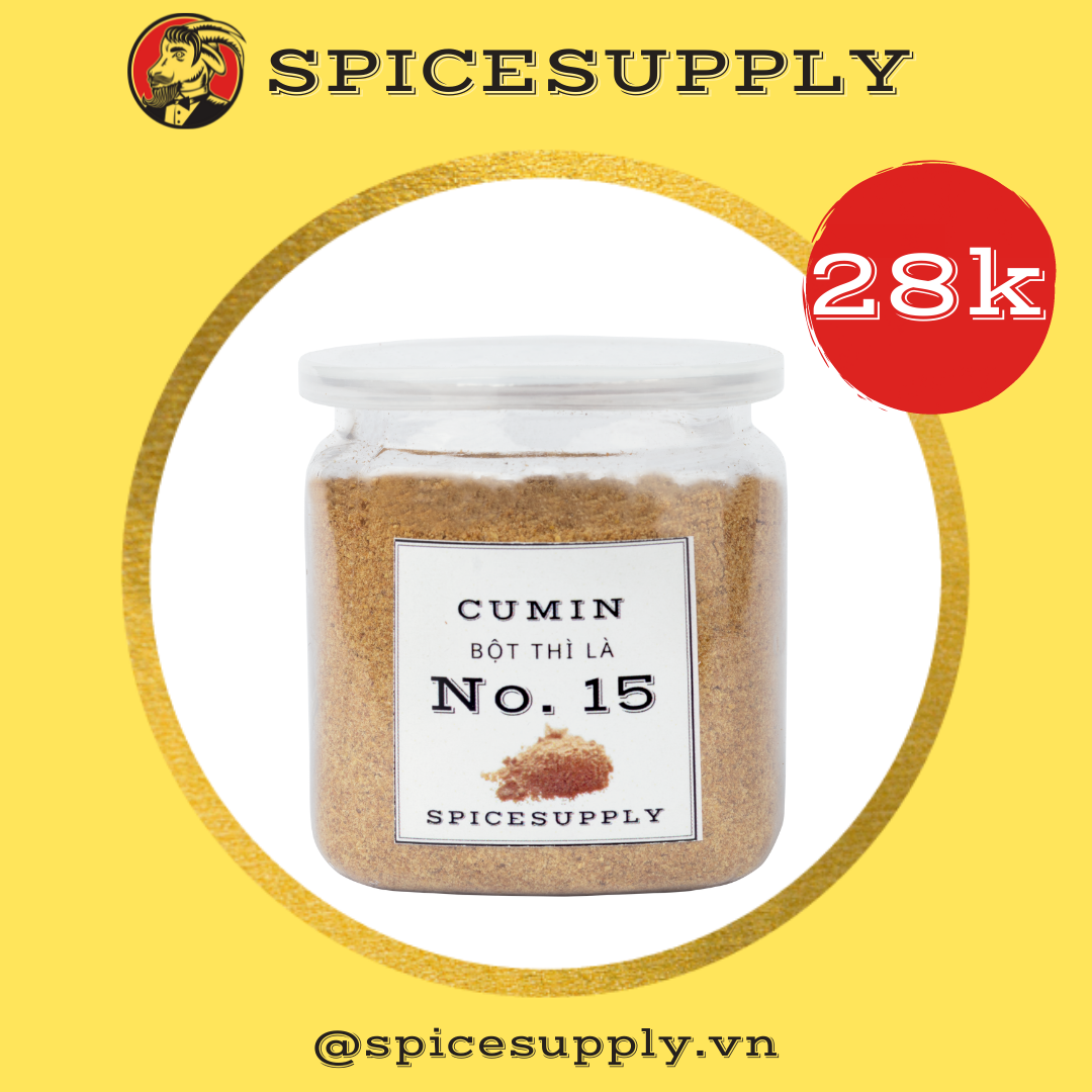 [HCM]Hũ 80g Cumin Powder - Bột Thì Là SPICESUPPLY Việt Nam Ấn Độ Bột Xirom Gia Vị Healthy Giảm Cân