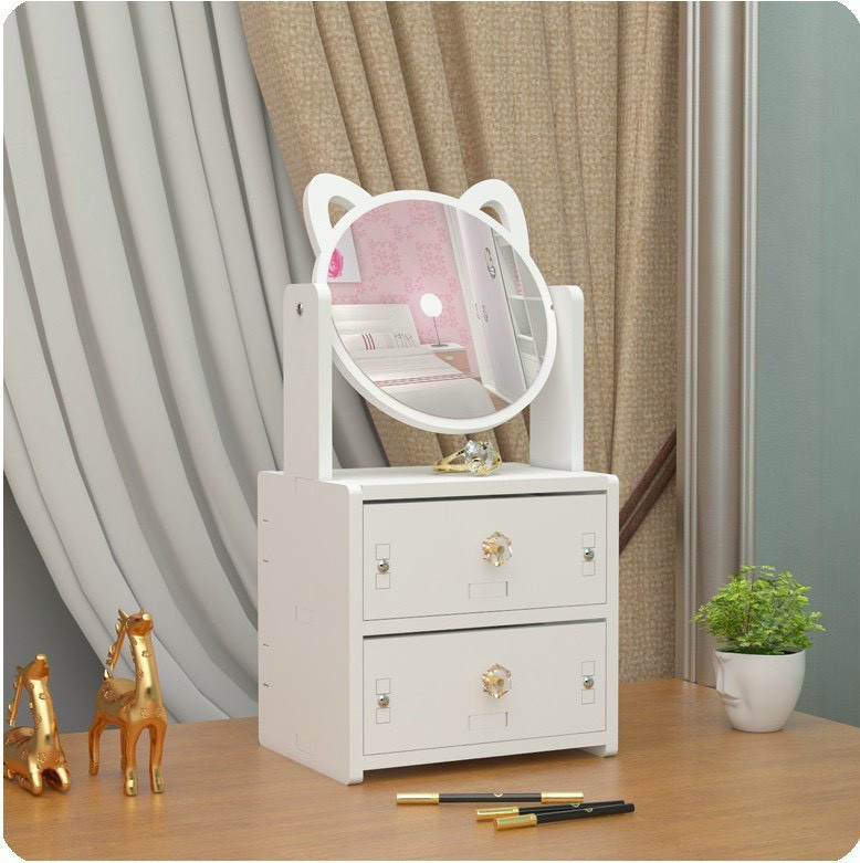 Kệ để mỹ phẩm, kệ đựng mỹ phẩm HÌNH MÈO