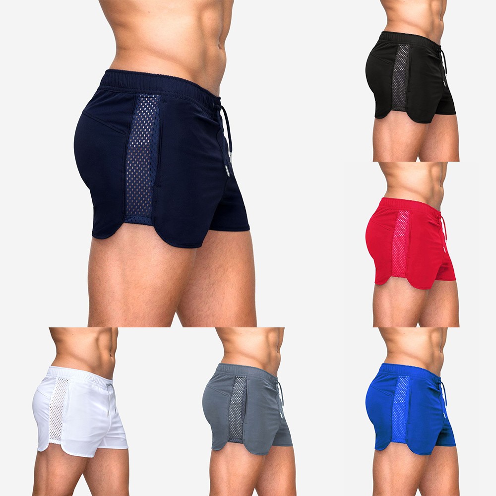 【YOUWORTH】 Quick-drying Shorts Shorts Athletic Men Men\'s Mesh Shorts Quick-drying