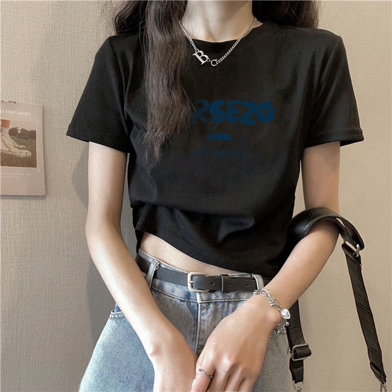 Áo Thun Croptop PURSEZO áo kiểu nữ
