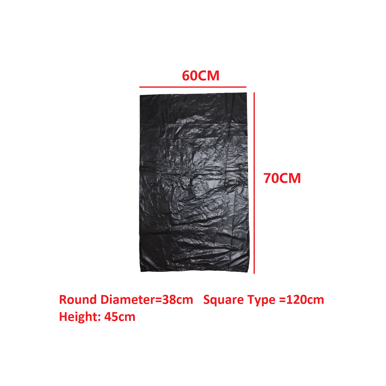 Thicker Trash Bags,50 Pack Extra Large Trash Bags Heavy Duty Garbage