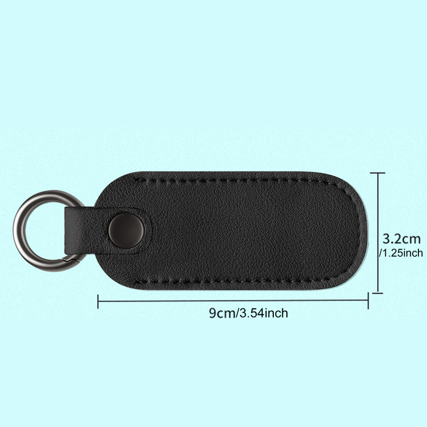 Leather U Disk Case Portable Pocket USB Flash Drive Storage Bags Protective Cover Key Ring Memory Card Stick Bag Waterproof