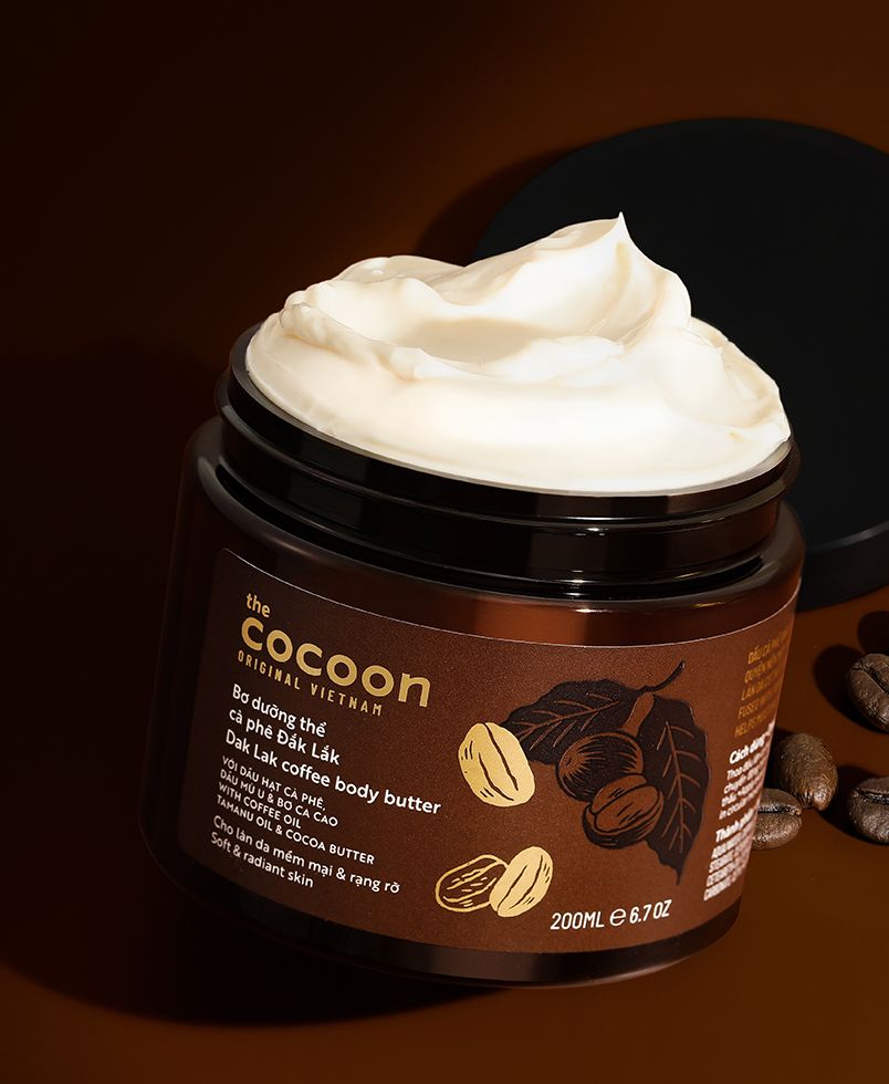 Bơ dưỡng thể Cocoon từ Cà Phê Dak Lak 200ml